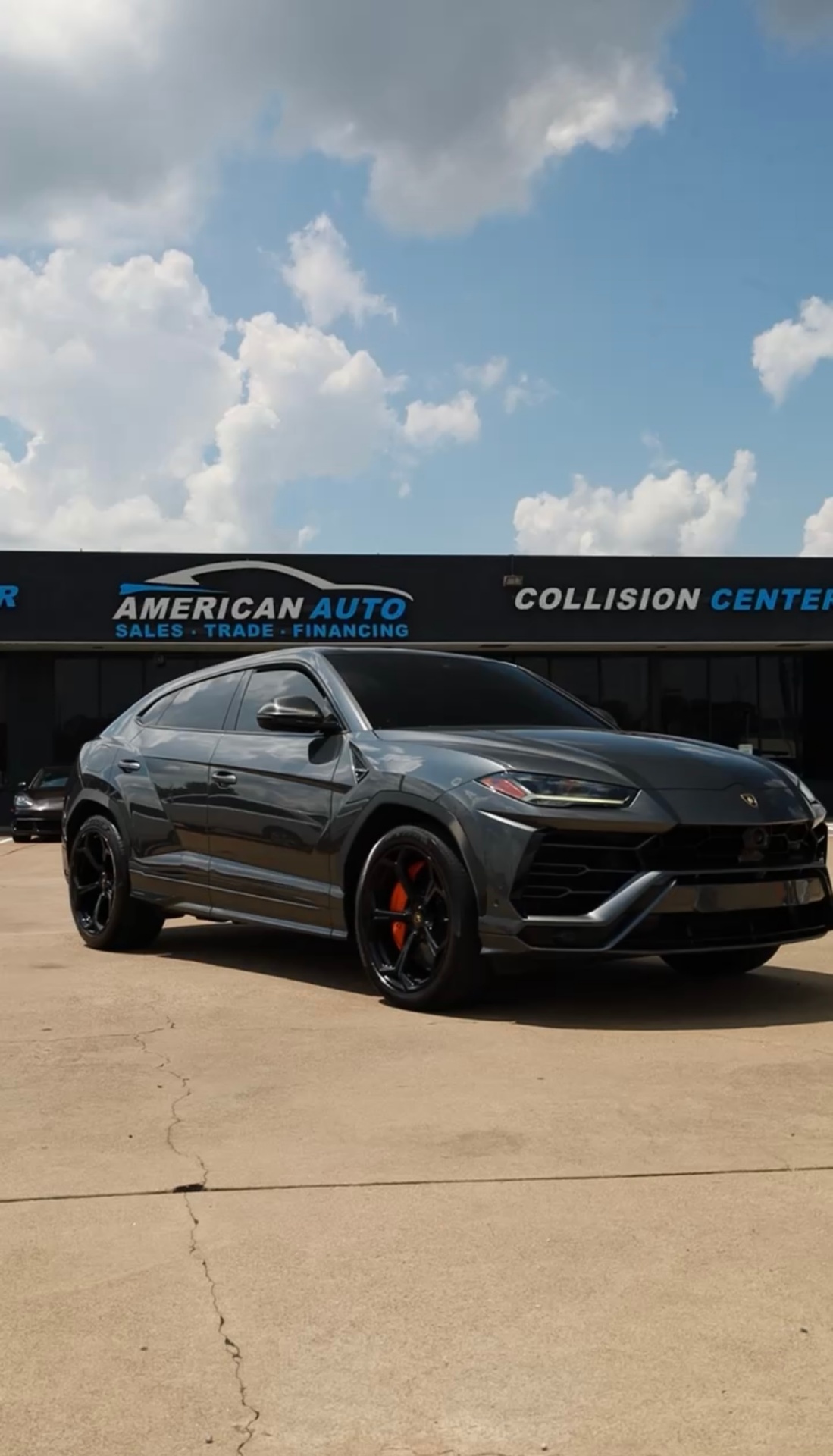 American Auto Houston shop and vehicles